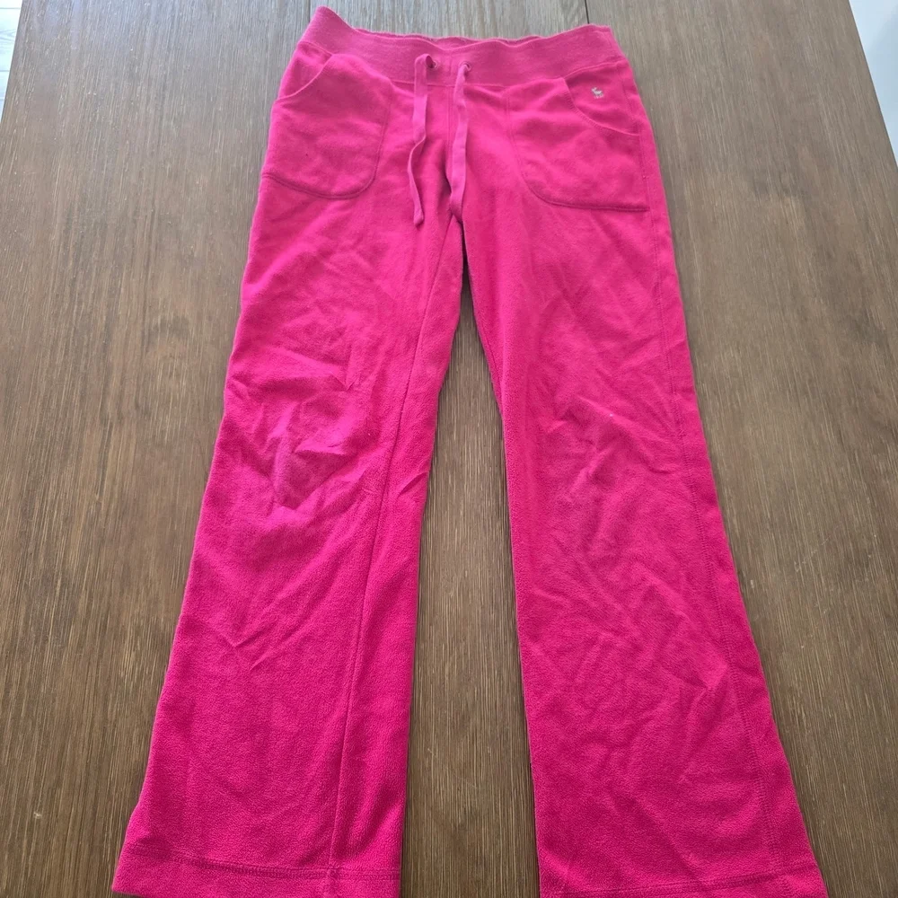 Old Navy Girls Fleece Pants Hot Pink Size Large 10-12